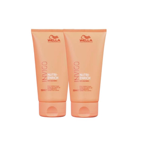 Encontraproduto.com.br - Kit 2 Leave-in Invigo Nutri-Enrich Frizz Control Cream 150ml