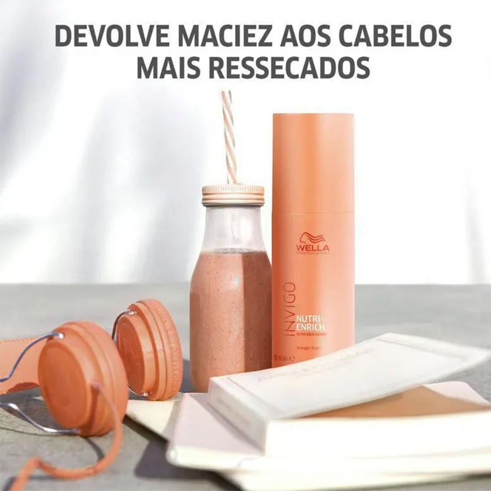 Encontraproduto.com.br - Kit Nutri-Enrich Leave-in Invigo Frizz e Wonder Balm150ml