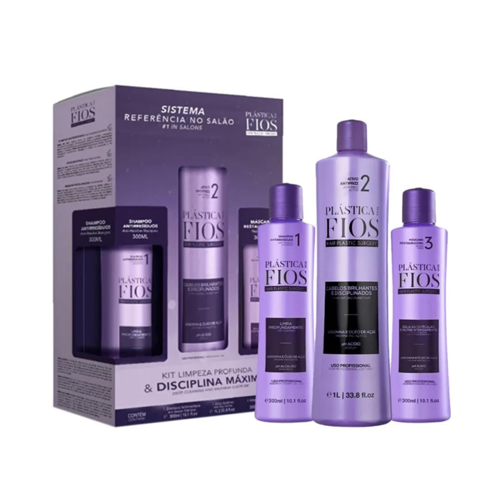 Encontraproduto.com.br - Kit Selagem e Limpeza Profunda Plástica dos Fios - Cadiveu