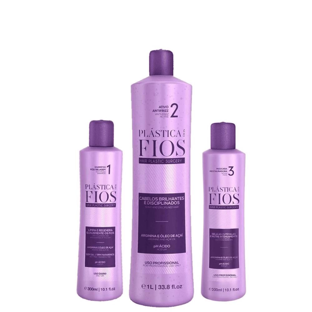 Encontraproduto.com.br - Kit Selagem e Limpeza Profunda Plástica dos Fios - Cadiveu
