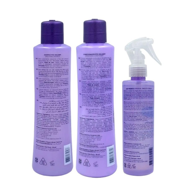 Encontraproduto.com.br - Kit Plástica dos Fios Pós Selagem (3 Produtos) - Cadiveu