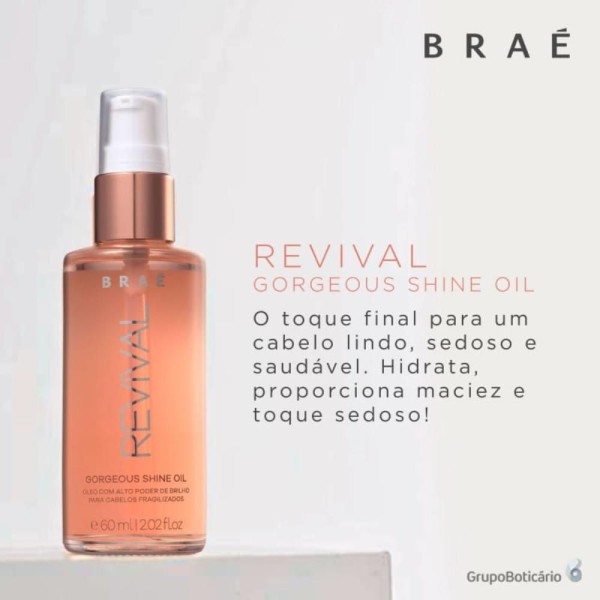 Encontraproduto.com.br - Kit Revival Máscaras de Reconstrução e Shine Oil