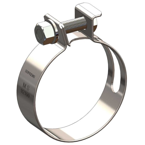 Encontraproduto.com.br - Abraçadeira Aço Inox 143-155mm Largura 32mm Reforçada MSI 143155 Suprens