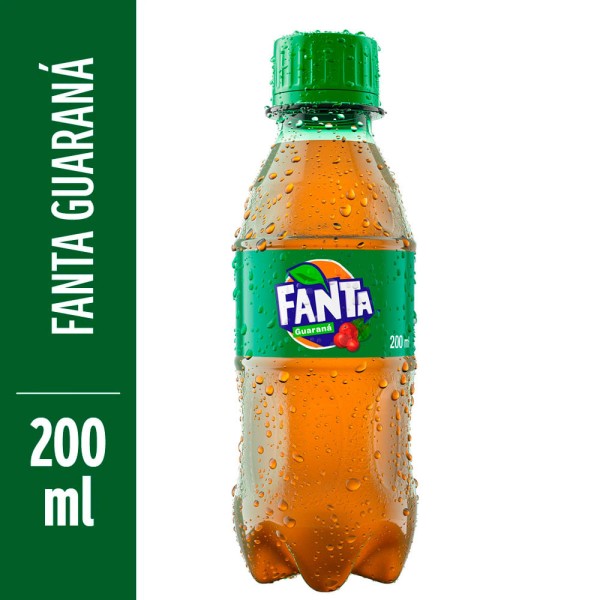Encontraproduto.com.br - Refrigerante Fanta Guarana Pet 200Ml - Fanta