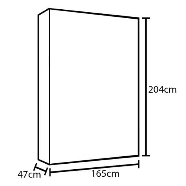 Encontraproduto.com.br - Guarda-Roupa Capelinha com 4 Portas e 3 Gavetas Moval Capri Castanho Wood e Off White