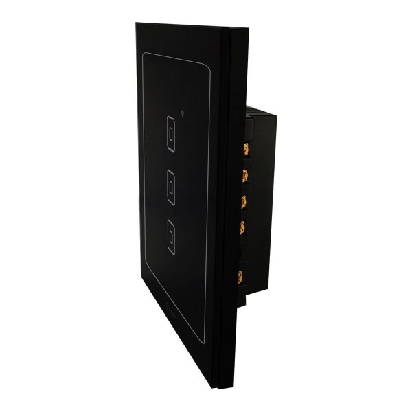 Encontraproduto.com.br - Interruptor Wifi Outmat Touch 3 Teclas 4X4 Alexa Celular