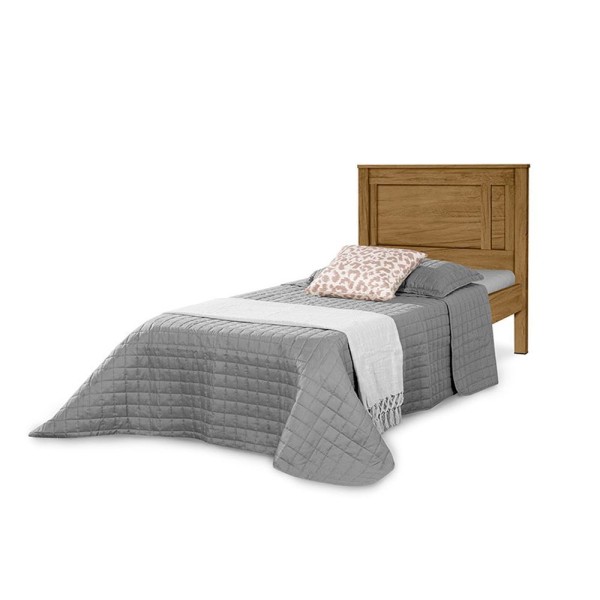 Encontraproduto.com.br - Cama De Solteiro Super Confortável Cedro Bromélia 80/90 - Movelaria Decor