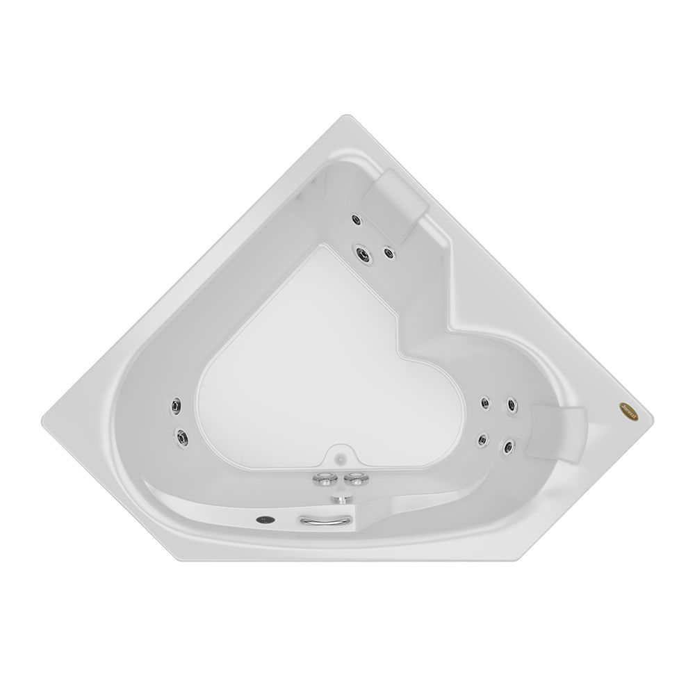 Banheira de Hidromassagem BIONDA G4 Acrílica 9 Jatos 152x152x50cm sem Aquecedor - Jacuzzi