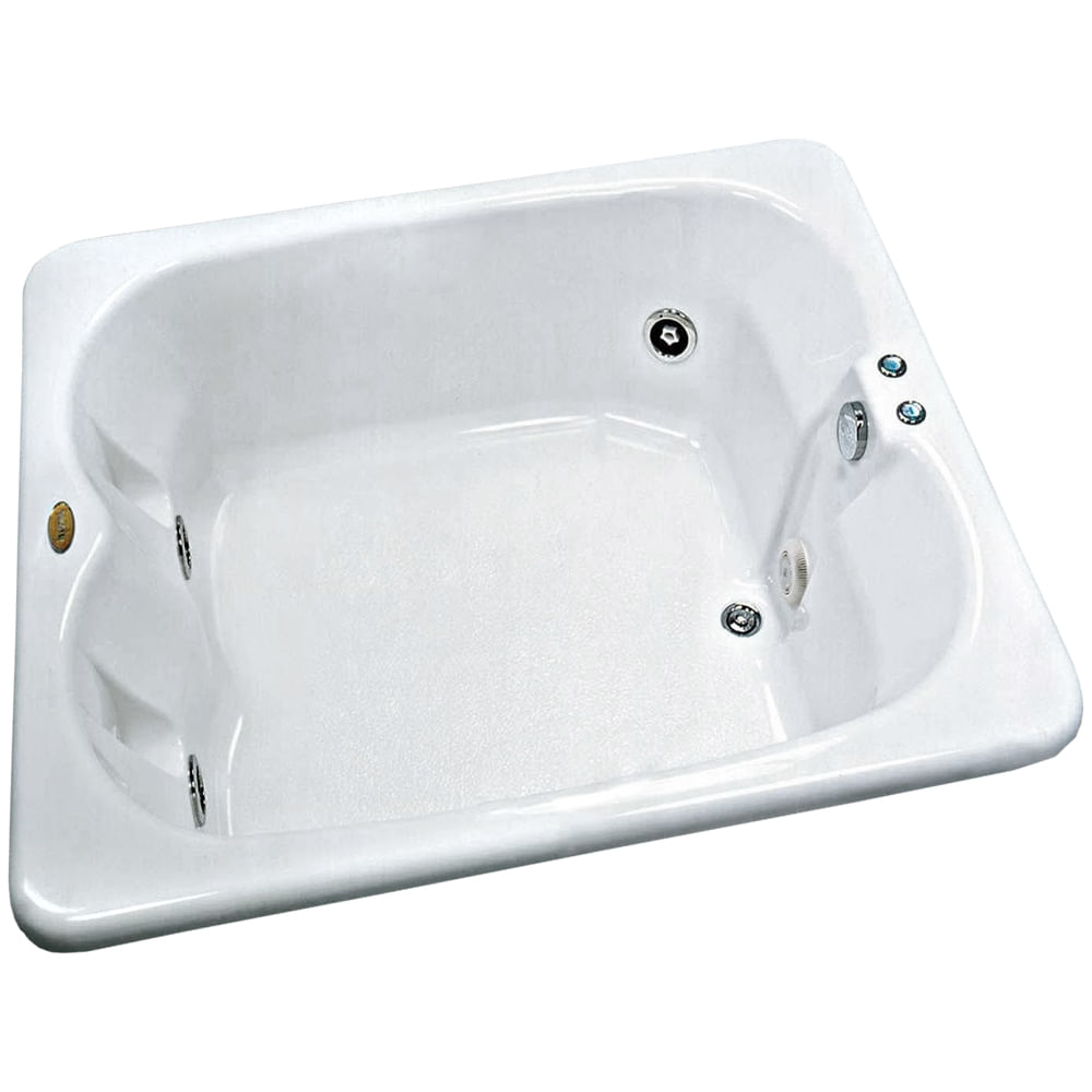 Encontraproduto.com.br - Banheira de Hidromassagem - Cetra Dupla - 140x120x45cm - Jacuzzi®