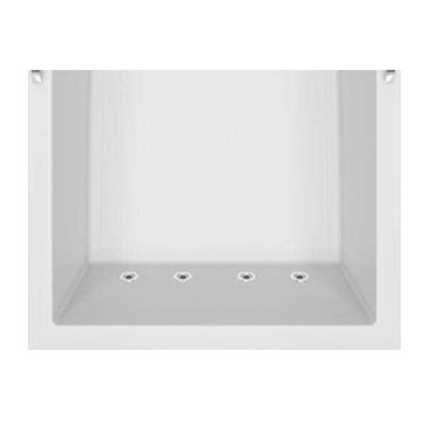 Encontraproduto.com.br - Banheira Pietá Dupla 180x120x50 com Aquecedor Jacuzzi