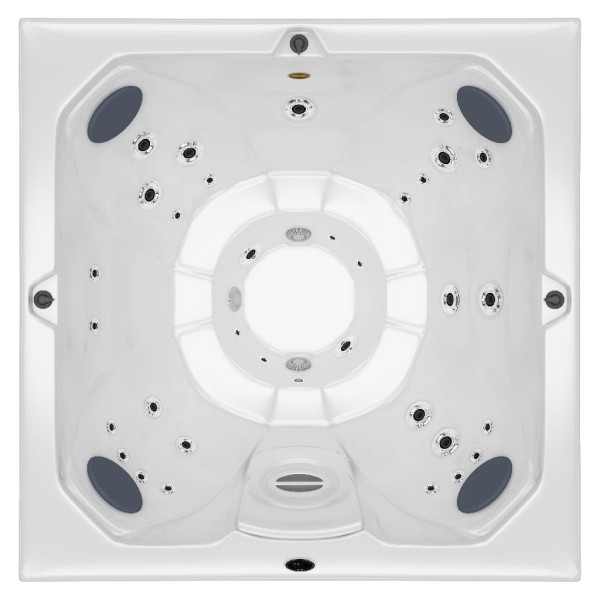 Encontraproduto.com.br - Spa Jacuzzi J195 com Deck em Acrílico 180x180x89cm