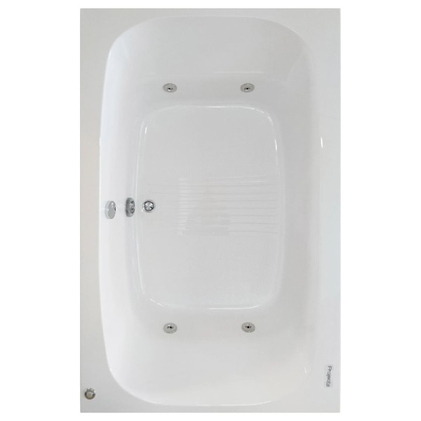 Encontraproduto.com.br - Banheira Projecta 170x110x40cm com Aquecedor Jacuzzi