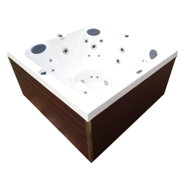 Spa Acrílico Jacuzzi J195 L com Deck 180x180x89cm
