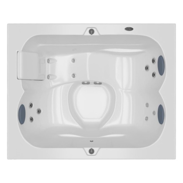 Encontraproduto.com.br - Mini Spa Jacuzzi Vip Com Deck 180x145cm