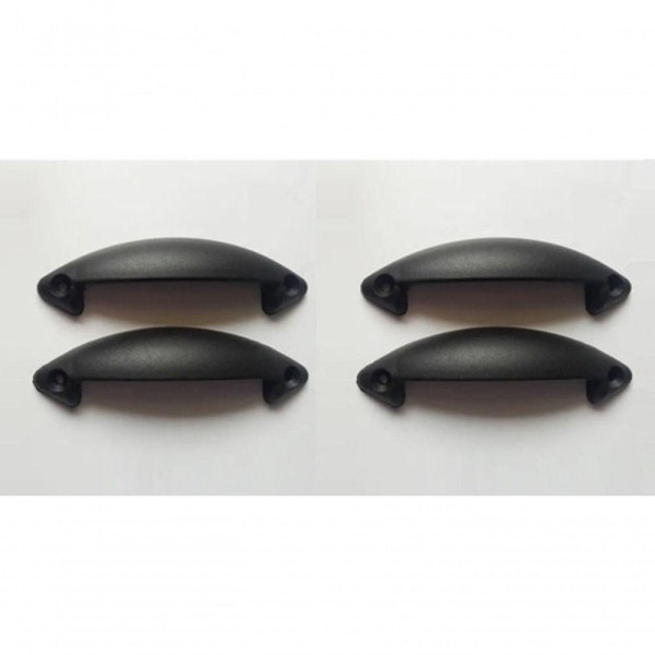 Encontraproduto.com.br - 1 Par De Puxadores Preto Para Todas As Camas Box Com Baú