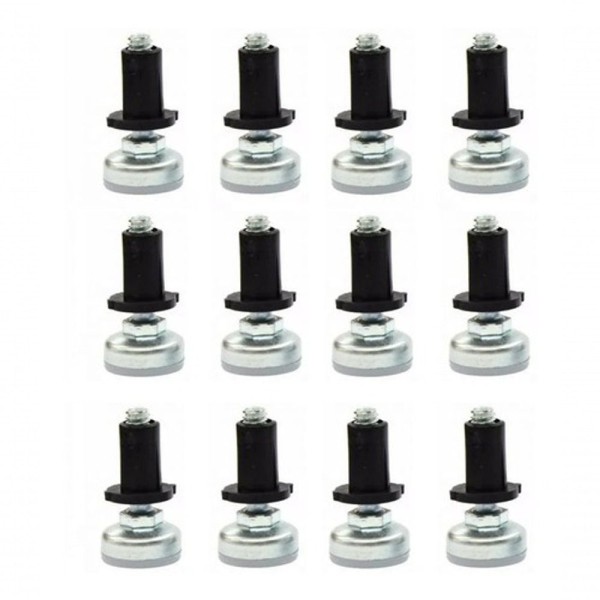 Encontraproduto.com.br - 24 Pés Niveladores 1-4 Base Sapata Cama Mesa Móveis Em Geral
