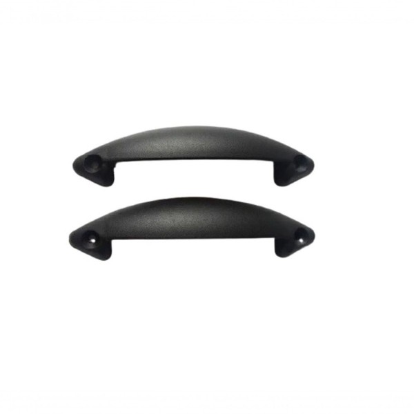 Encontraproduto.com.br - 1 Par De Puxadores Para Todas As Camas Box Com Baú preto