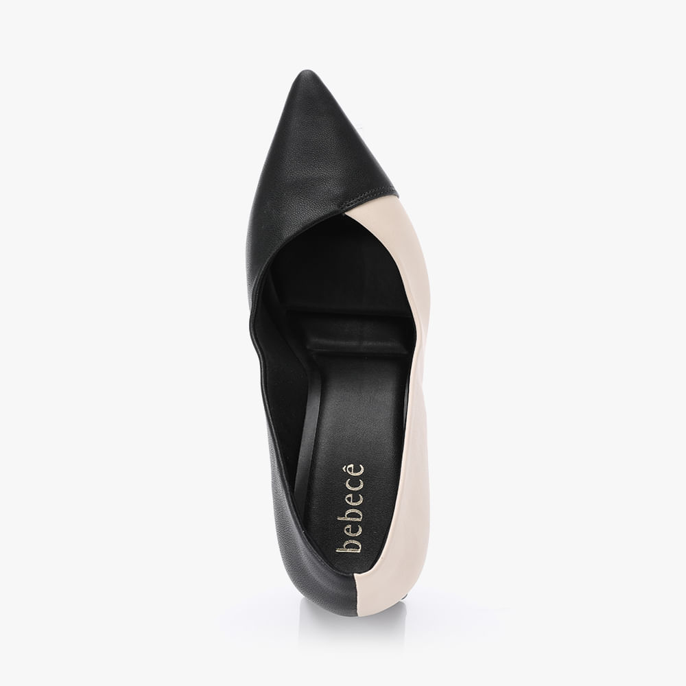Encontraproduto.com.br - Scarpin Salto Triangulo