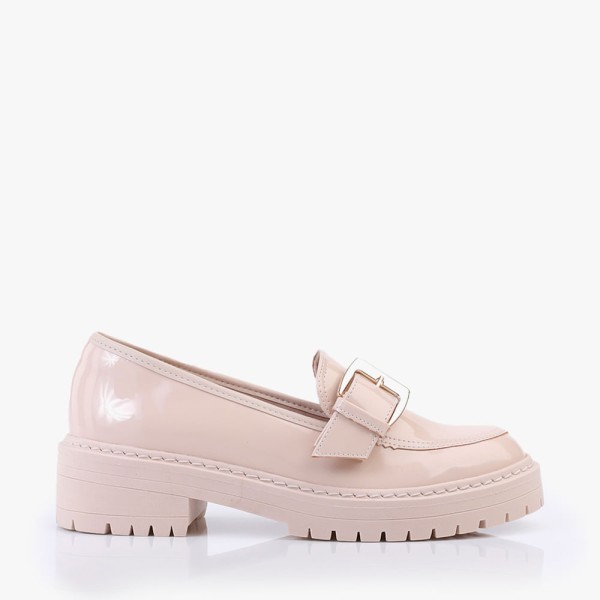 Encontraproduto.com.br - Mocassim Tratorado Com Fivela Feminino