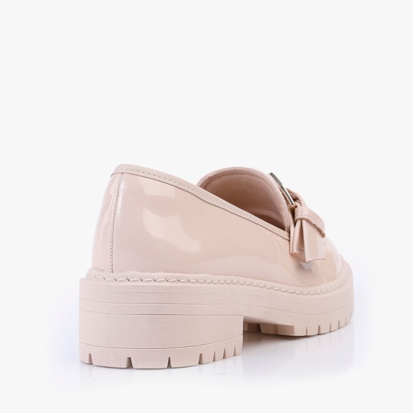 Encontraproduto.com.br - Mocassim Tratorado Com Fivela Feminino