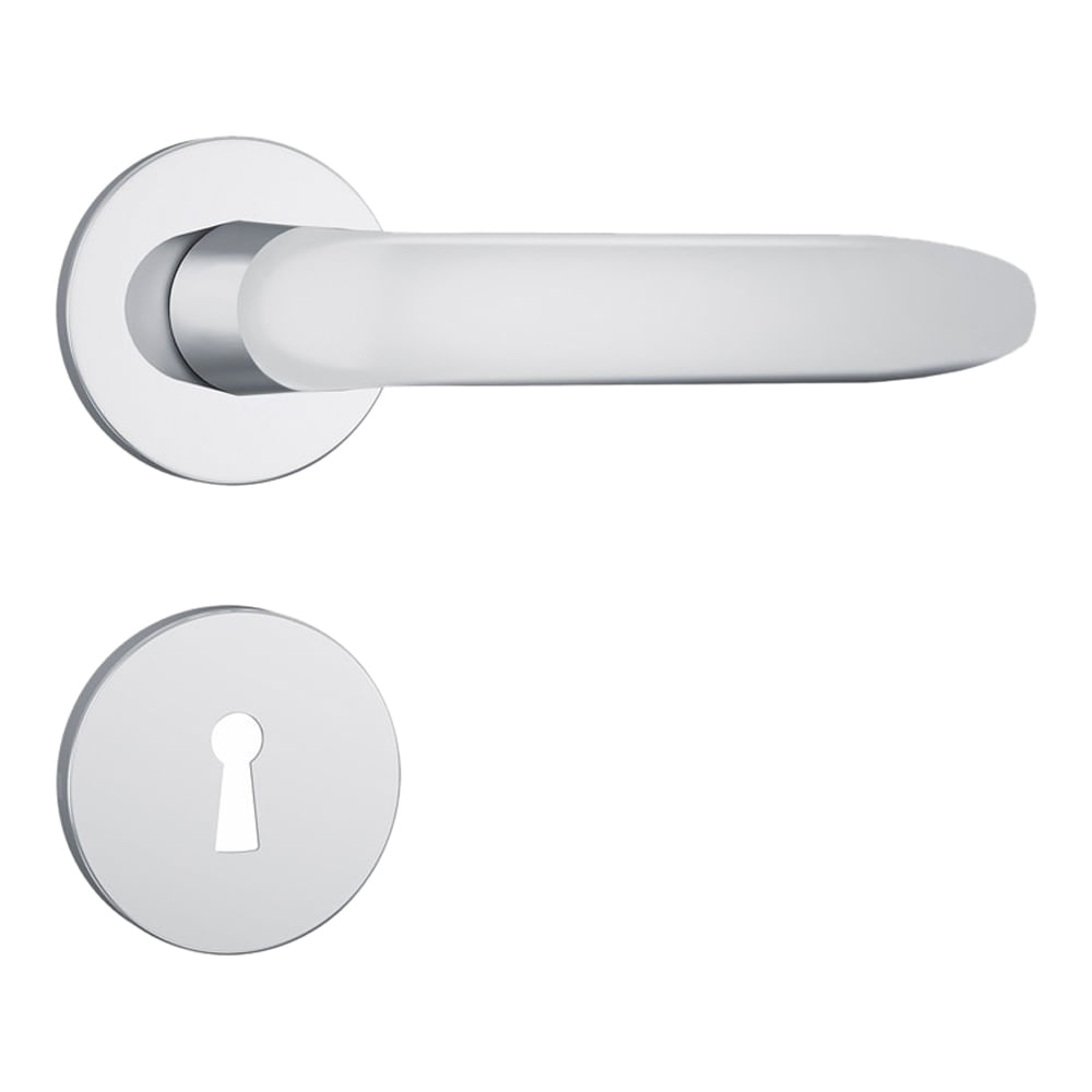 Encontraproduto.com.br - Fechadura Interna 813/11 Roseta Inox Stam