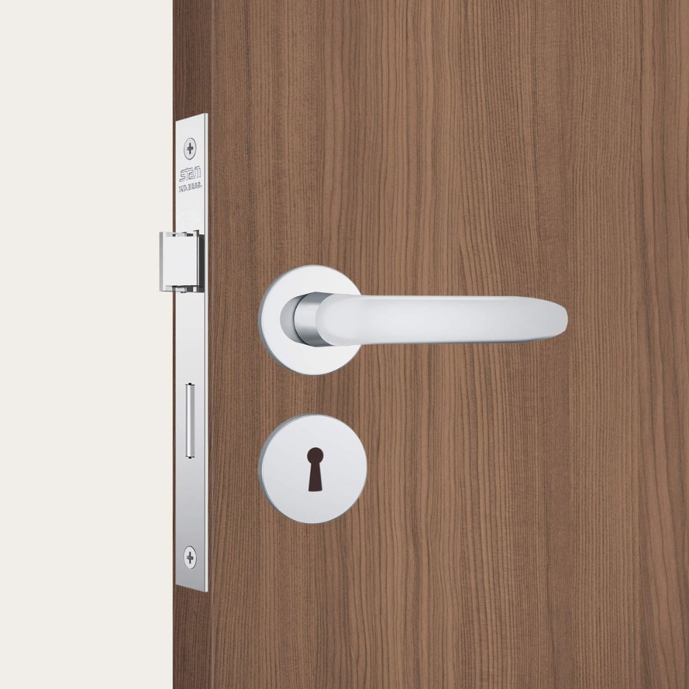 Encontraproduto.com.br - Fechadura Interna 813/11 Roseta Inox Stam