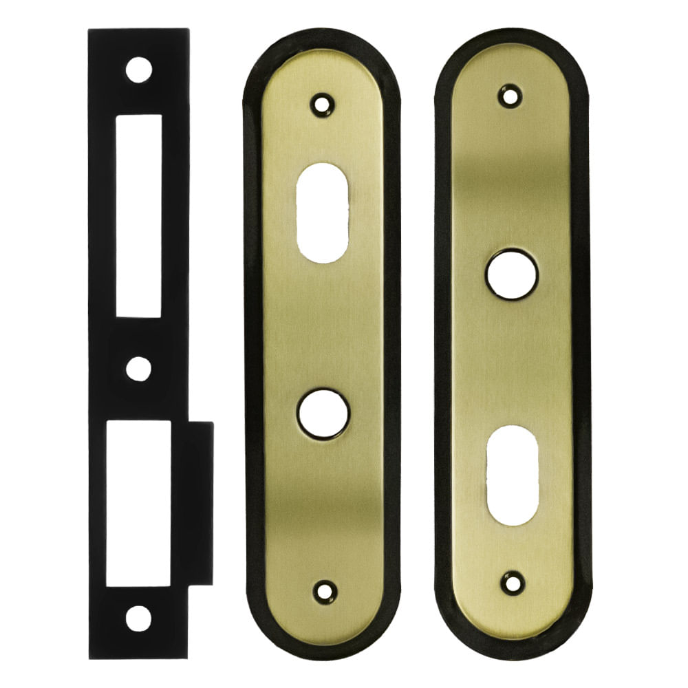 Encontraproduto.com.br - Fechadura 1801/21 Espelho Oxidado E-coat Stam
