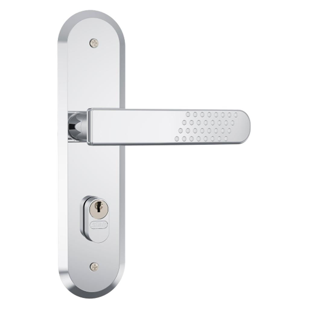 Encontraproduto.com.br - Fechadura De Porta Stam Gorge 1800/21 Externa Inox Cromado