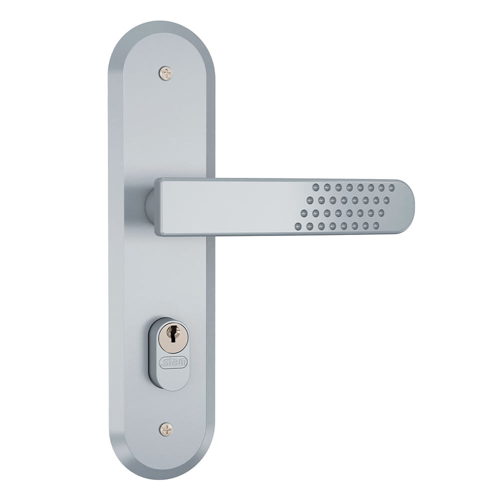 Encontraproduto.com.br - Fechadura De Porta Stam Gorge 1800/21 Externa Inox Cromado