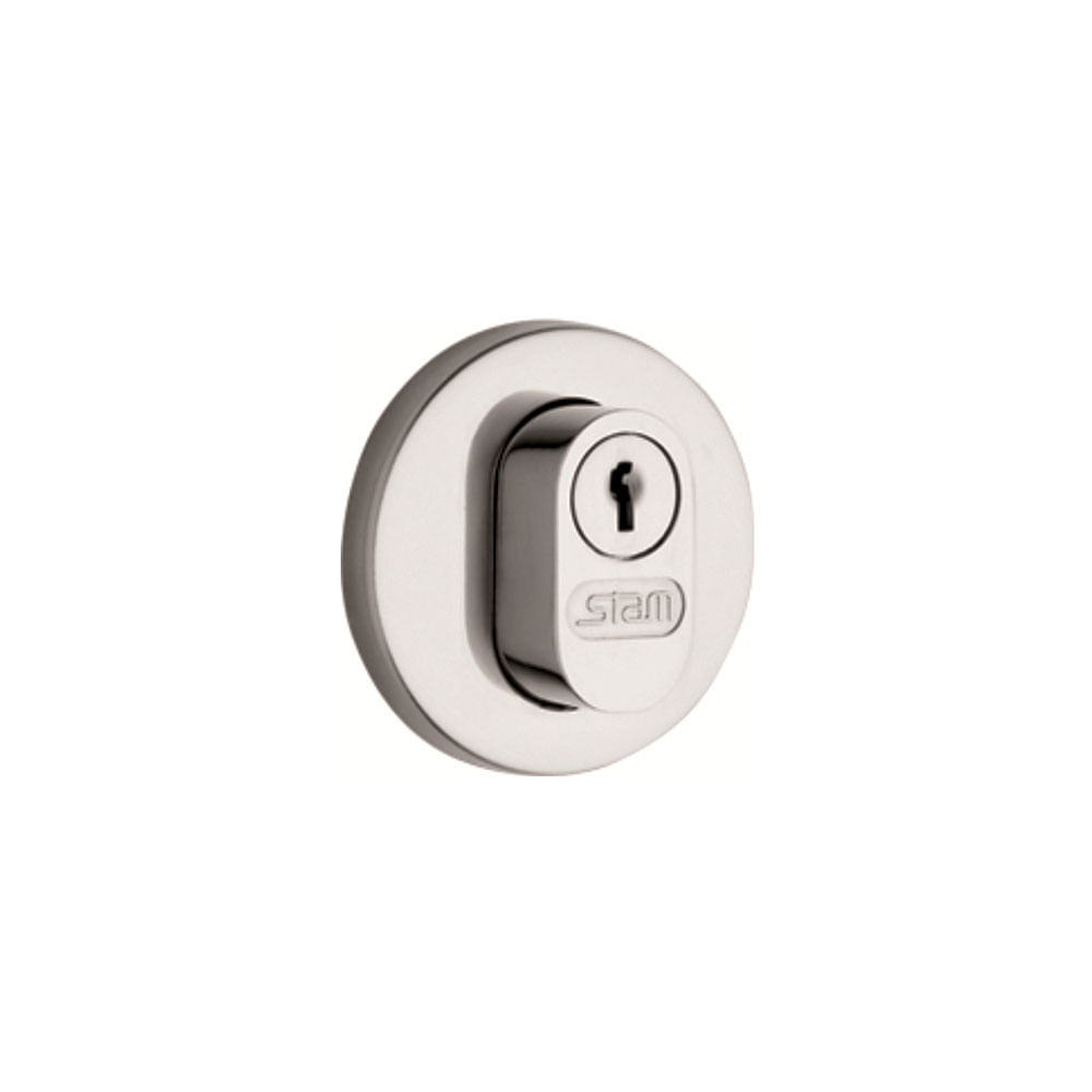 Encontraproduto.com.br - Fechadura Ros 55mm 1601 Ros Red Classic Inox Pivotante Stam