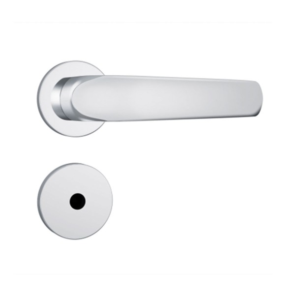 Encontraproduto.com.br - Fechadura Tetra com Roseta Redonda Inox Cromado 800-09 - Stam