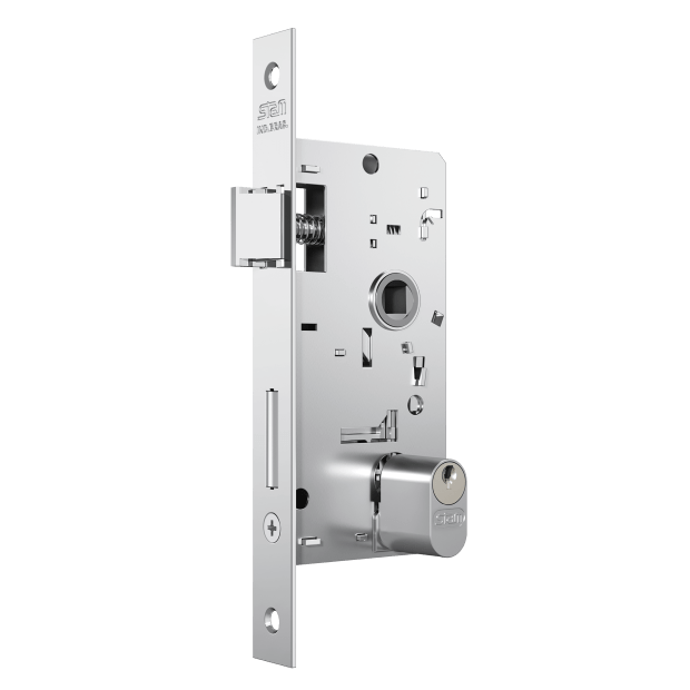 Encontraproduto.com.br - Fechadura Externa Inox 803/09 Stam