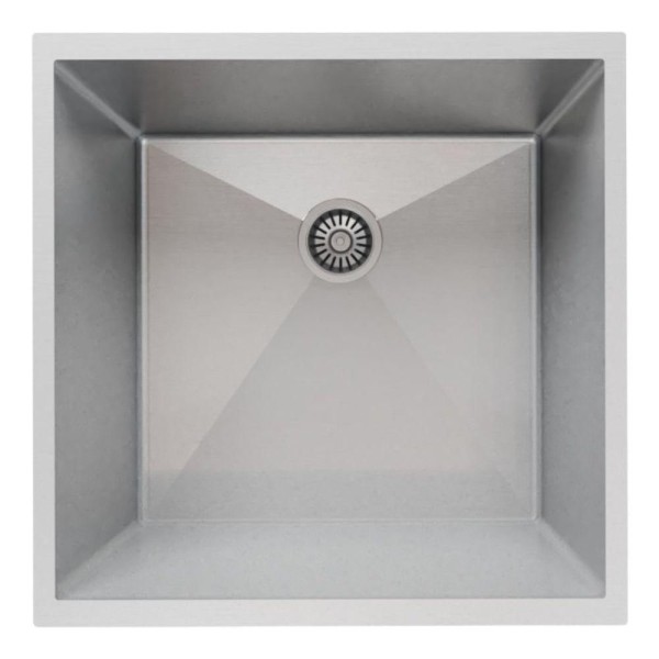 Encontraproduto.com.br - Cuba De Inox Pia Para Cozinha 35Cm Gourmet Premium Quadrada