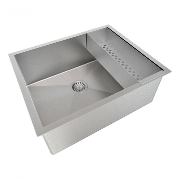 Cuba Em Aço Inox Lava Louça C/ Escorredor 50X40 P/ Cozinha