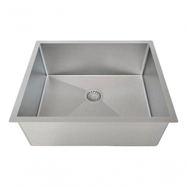Encontraproduto.com.br - Cuba C/ Calha P/ Louça 50X40 Resistente Bancada Porta Talher