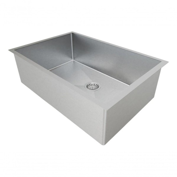 Encontraproduto.com.br - Conjunto Cuba + Ralo Aço Inox 60X40 Cm P/ Cozinha P/ Panelas