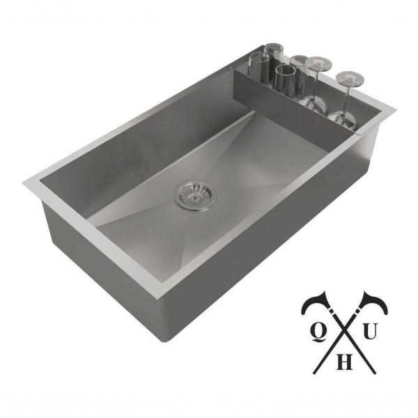 Encontraproduto.com.br - Pia Cuba De Aço Inox C/ Escorredor 70X40 Com Valvula