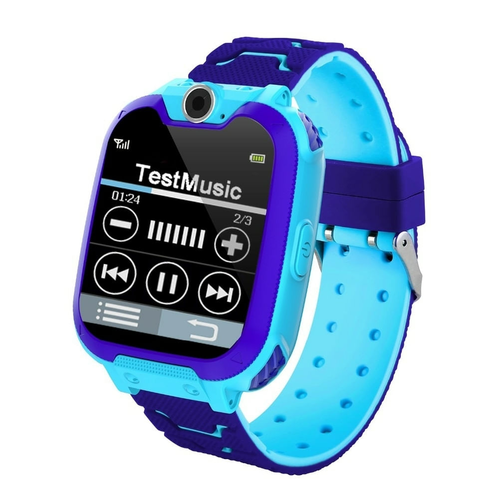 Encontraproduto.com.br - Smartwatch Infantil Smartch Mtk6261d à Prova Dágua Azul Edição Padrão