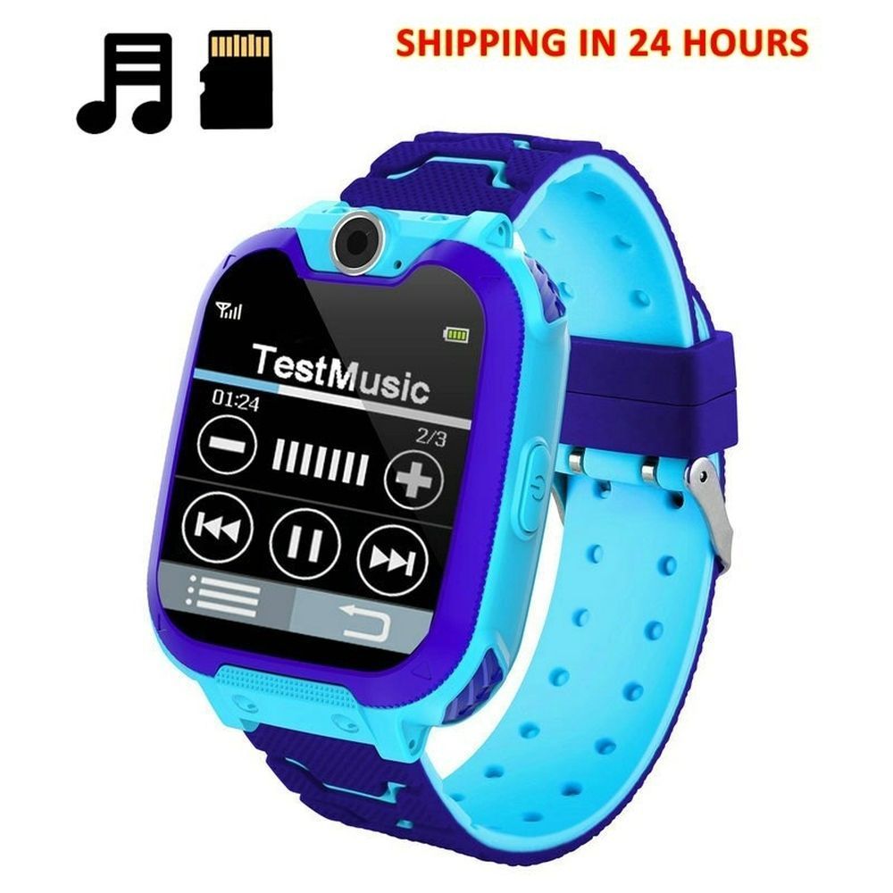 Encontraproduto.com.br - Smartwatch Infantil Smartch Mtk6261d à Prova Dágua Azul Edição Padrão