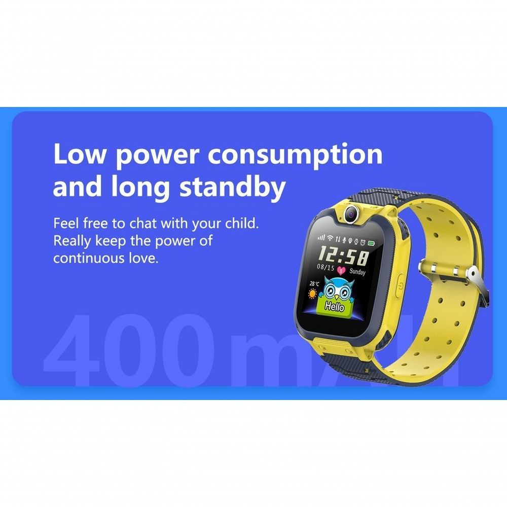 Encontraproduto.com.br - Smartwatch Infantil Smartch Mtk6261d à Prova Dágua Azul Edição Padrão