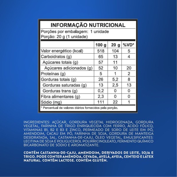 Encontraproduto.com.br - Bombom Wafer Lacta Sonho de Valsa 20g