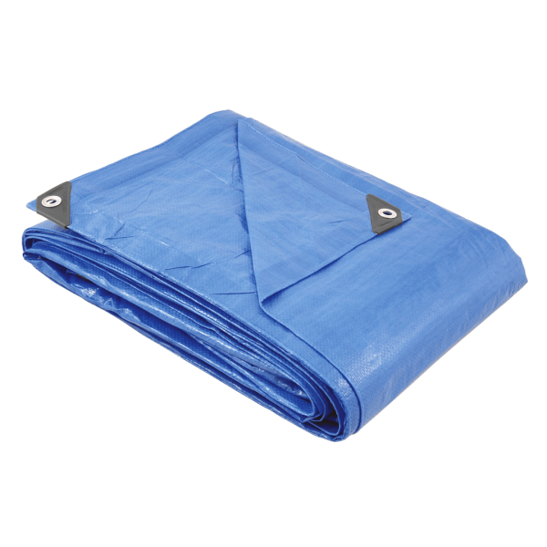 Encontraproduto.com.br - Lona de Polietileno Azul 10Mx4m - 6129033000 - Vonder