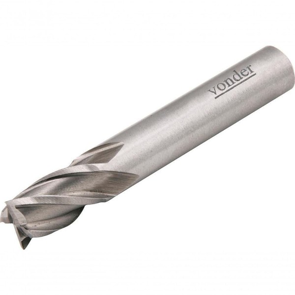 Fresa Topo Aço Rápido 5/16 4 Cortes Reto Haste 9,5mm Din 84