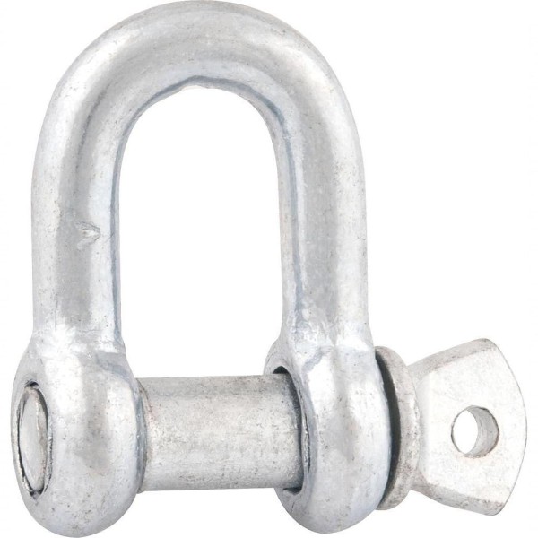 Encontraproduto.com.br - Manilha p/ cabo de aço 3/16