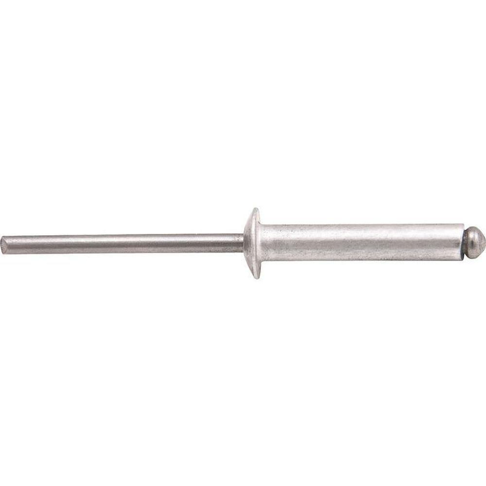 Rebite Repuxo De Alumínio 4,0x10,0mm Mandril Aço Com 100 Peç