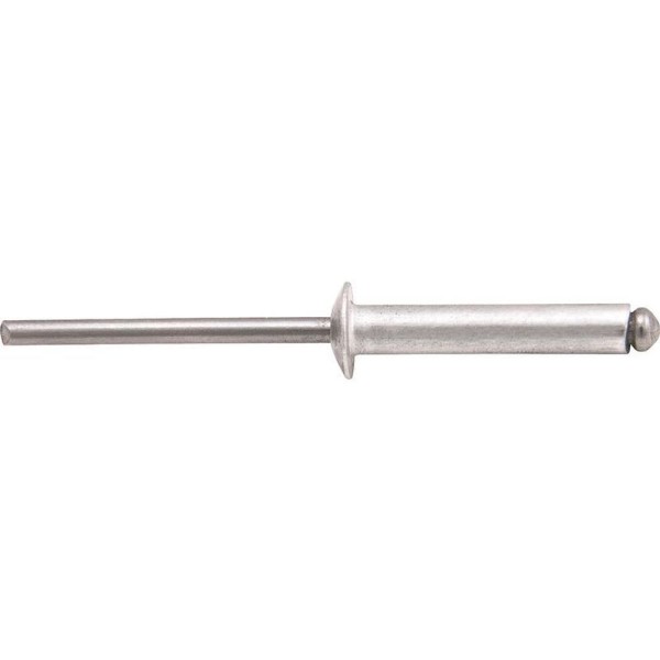 Encontraproduto.com.br - Rebite Repuxo De Alumínio 4,0x10,0mm Mandril Aço Com 100 Peç