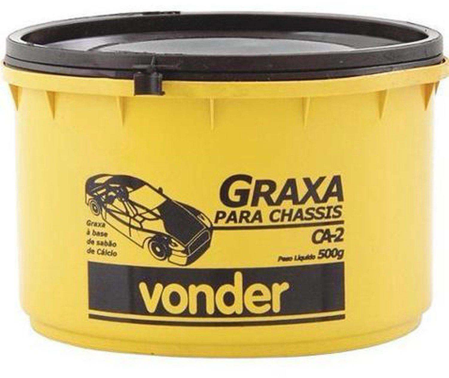 Encontraproduto.com.br - Graxa Para Chassis Vonder CA2 1kg