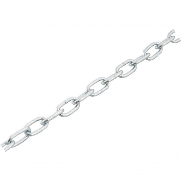 Encontraproduto.com.br - Corrente 1/8 Curta Zincada Saco De Rafia Com 12.5 Quilos -