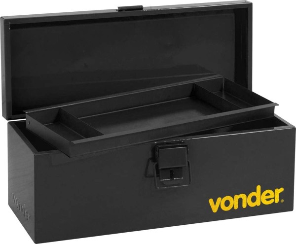 Encontraproduto.com.br - Caixa de Ferramentas com Bandeja Vonder 40cm