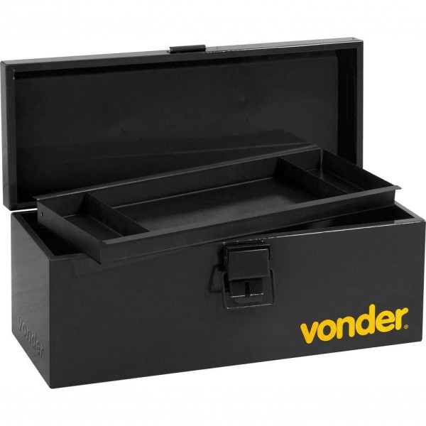 Encontraproduto.com.br - Caixa de Ferramentas com Bandeja Vonder 40cm